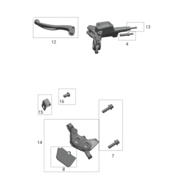 Talaria Rear Brake Assembly - Image 2