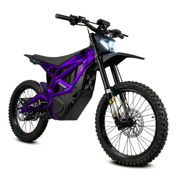 Throne SRPNT Grape Soda Electric Dirt Bike – 12,500W Off-Road Powerhouse with 72V Battery - Image 2